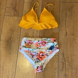 Cute high waisted bikini